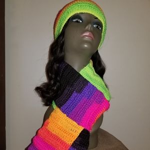 Hat and scarf set